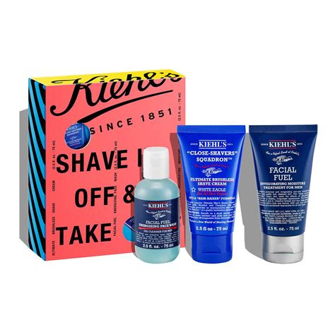 kiels shaving|kiehl's shaving set.